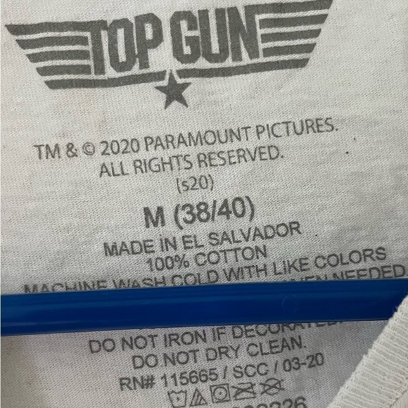 Official Top Gun T-shirt men’s medium - Picture 2 of 2